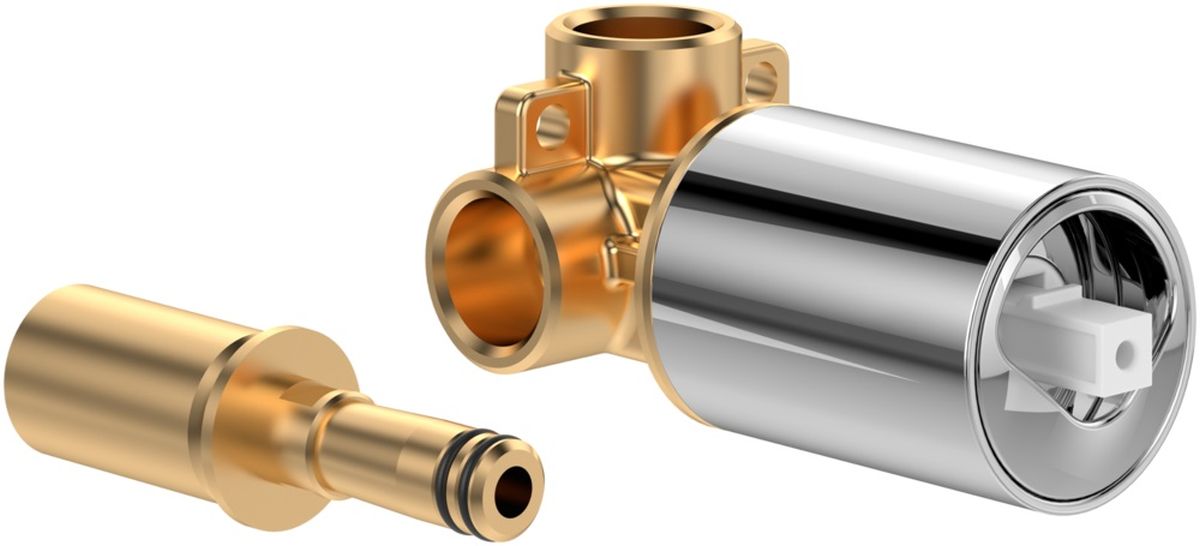 Villeroy & Boch Elements element podtynkowy do baterii umywalkowej chrom TVW10611B15161