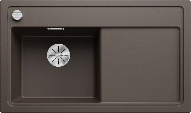 Blanco Zenar 45 S zlewozmywak 86x51 cm z Silgranit PuraDur lewy kawowy 523861
