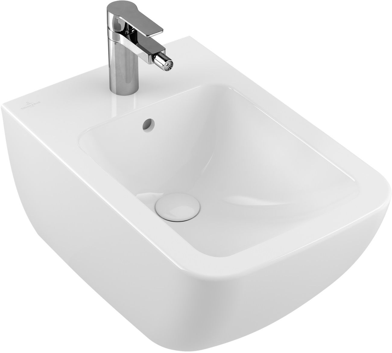 Villeroy & Boch Venticello bidet wiszący CeramicPlus Stone White 441100RW