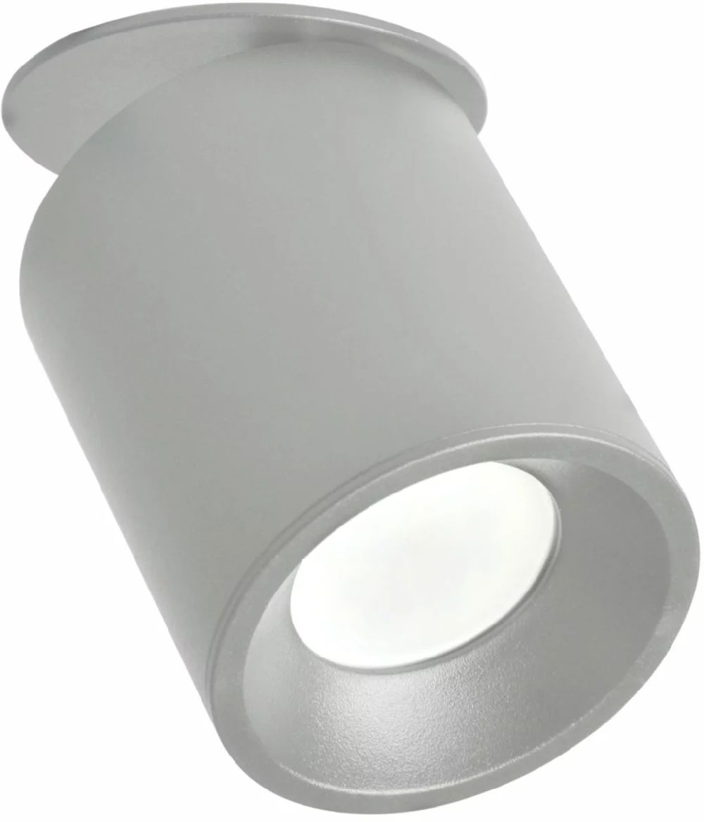 Goldlux Haron lampa podsufitowa 1x10 W szara 314208