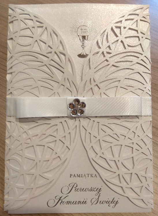 Pamiątka Pierwszej Komunii Świętej - karnet 03