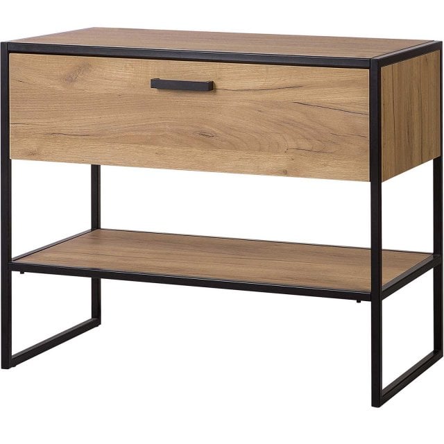 COMAD Szafka podumywalkowa BROOKLIN dąb złoty craft 90 cm 827 UN FSC