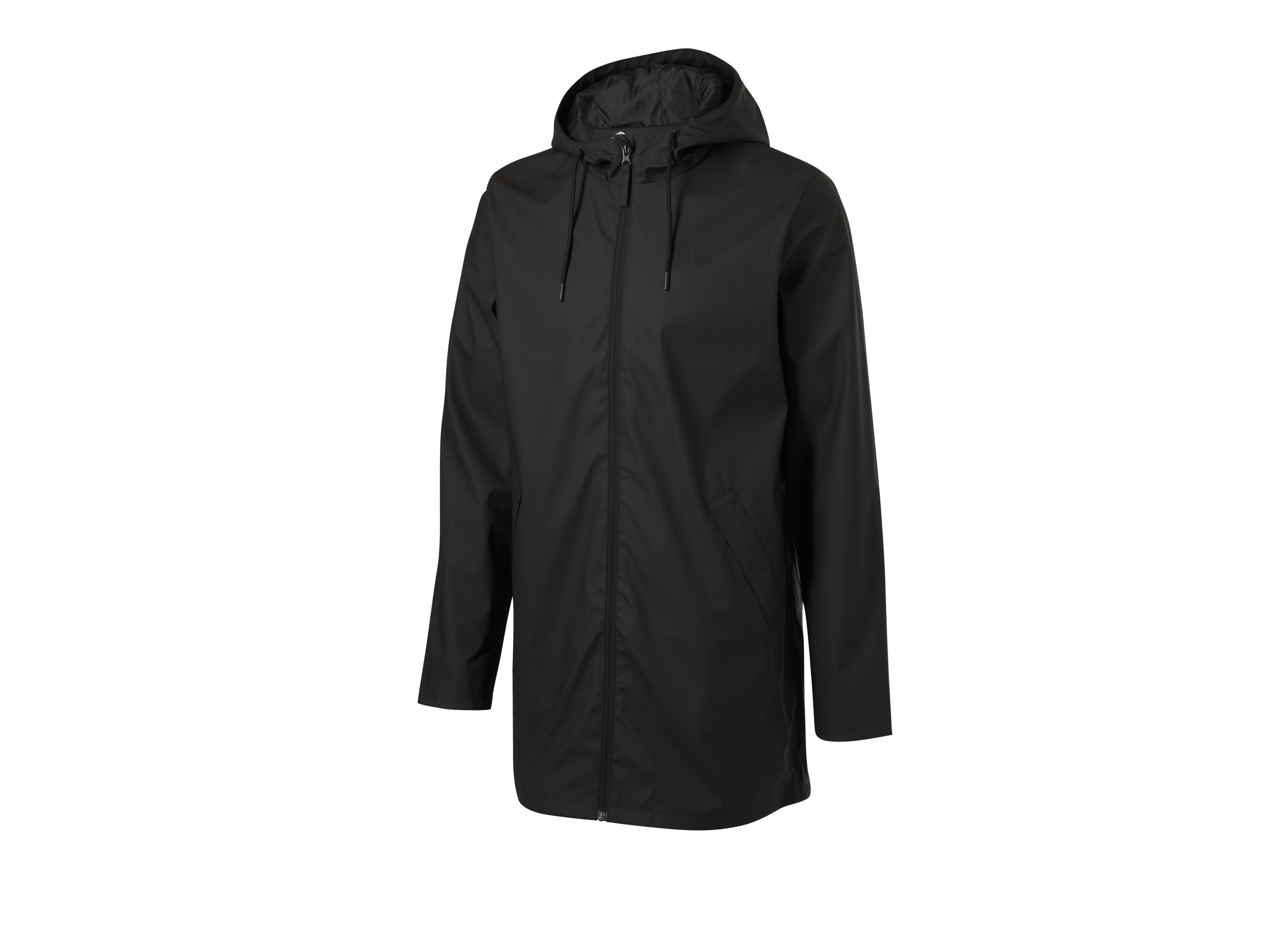 Crivit Parka przeciwdeszczowa męska Czarny, L 52/54