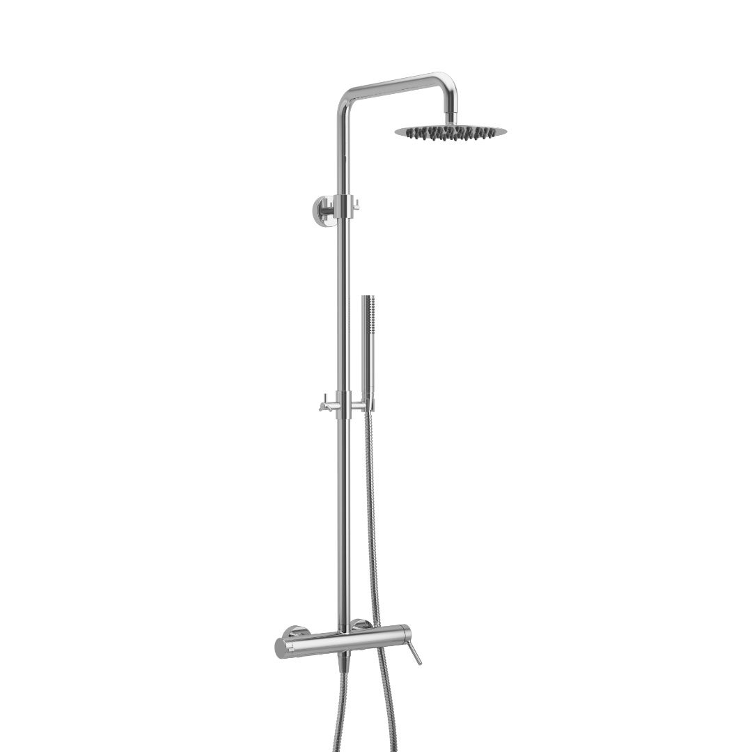 Darmowa Dostawa - Zestaw prysznicowy ścienny chrom Excellent Pi AREX1281CR