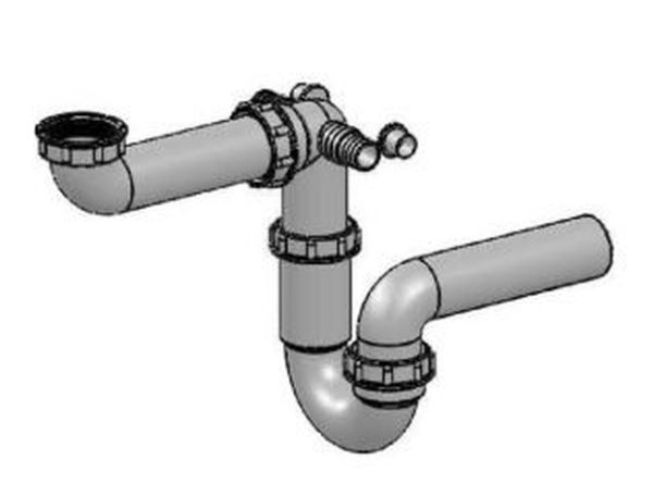 Darmowa Dostawa - Syfon zlewozmywakowy Alveus 1068989