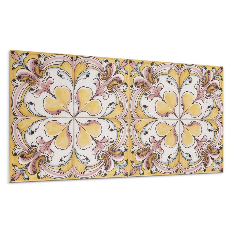 Panel samoprzylepny Wallfluent 120x60 cm Ornamenty i kwiaty w harmonijnym zestawieniu 1 szt.