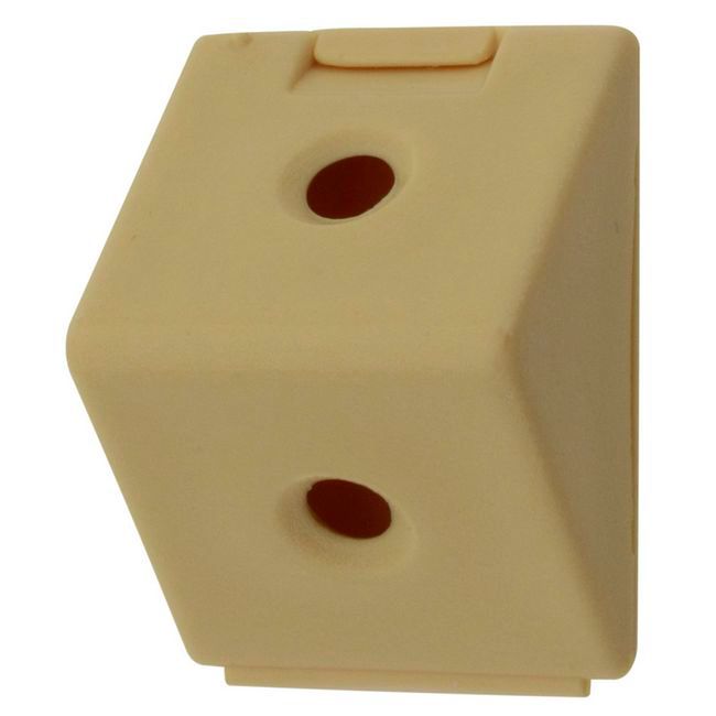 Złącze meblowe Diall pojedyncze naturalna sosna 12 szt.