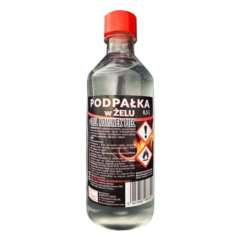 Podpałka płynna Fire Expert w żelu 0,5 l