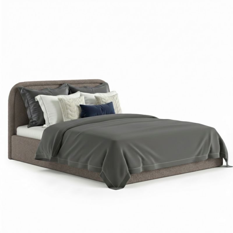 Łóżko Tapicerowane MAJESTY 200x200 Stelaż Pojemnik Na Pościel Abriamo 02 1 szt.