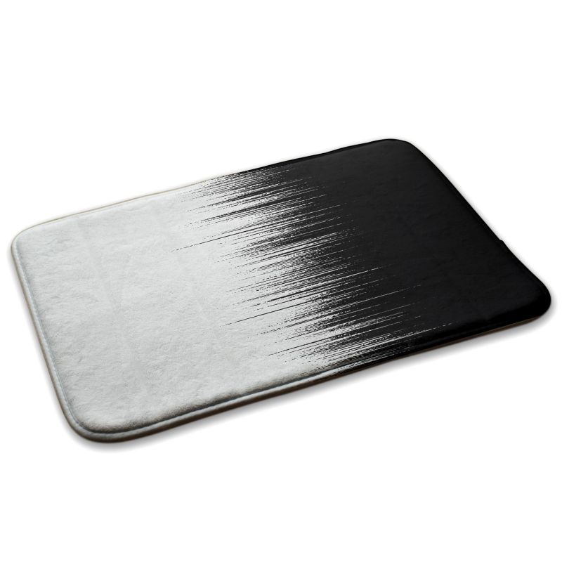 Dywanik do sypialni Tulup 75x45cm Artystyczny chaos Miękki i antypoślizgowy 1 szt.