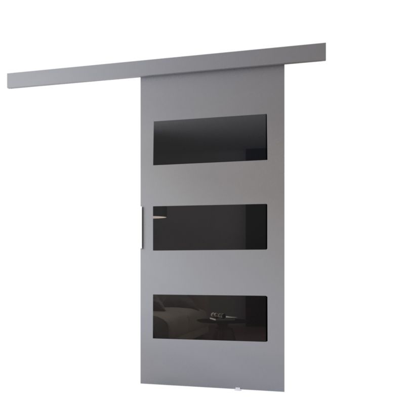 Drzwi przesuwne MINIO go for it CLEAN E 106 cm szare 1 szt.