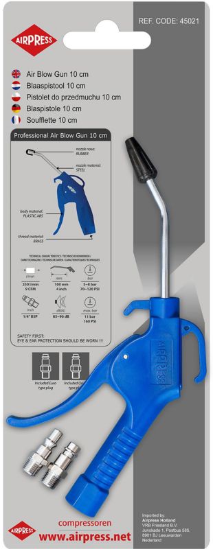 Pistolet do przedmuchu Airpress niebieski