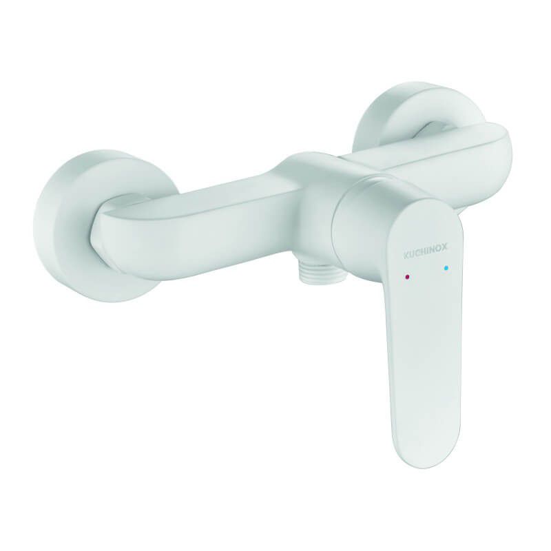 Bateria natryskowa Kuchinox ścienna Dima biała 1 szt.
