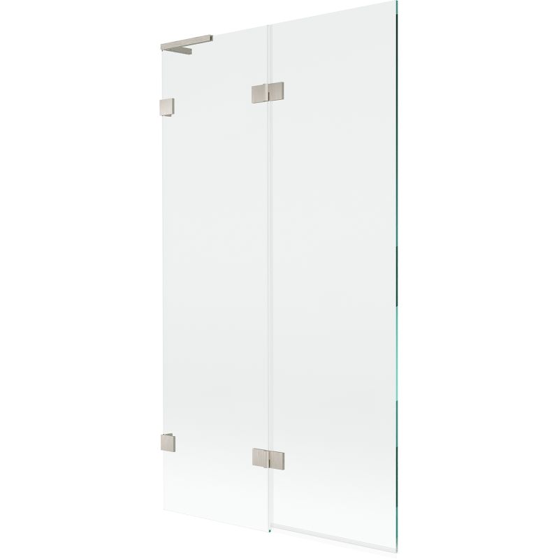 Parawan nawannowy 2-skrzydłowy Mexen Lunar L transparentny 100x150 cm lewy 1 szt