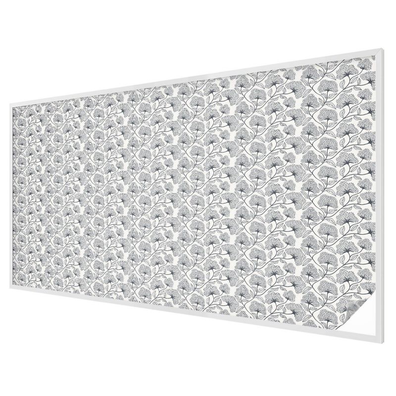 Folia Okienna Wallfluent 200x116 cm Chroniąca Prywatność Kwiaty botaniczne elegancja 1 rol.