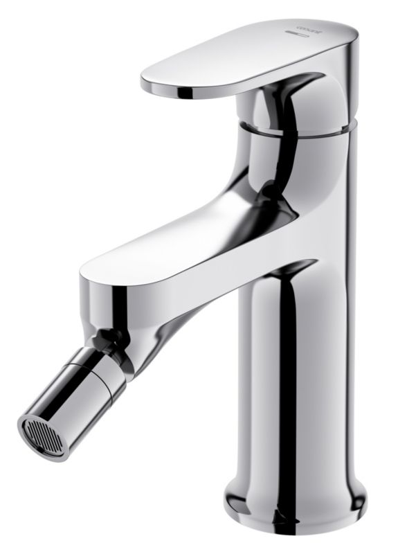 Bateria bidetowa Cersanit Inverto chrom/czarny 1 szt. 2 Design in 1, głowica ceramiczna, Perlator