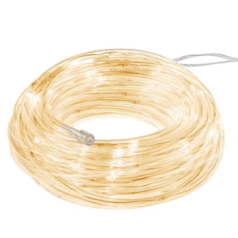 Wąż świetlny Springos 50 Led biały ciepły 5m z programatorem IP44 1 szt.