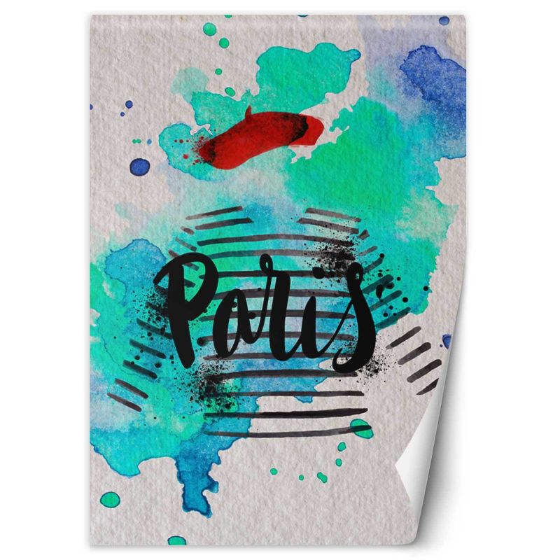 Fototapeta Feeby Paris pastelowe tło 100x140 1 szt