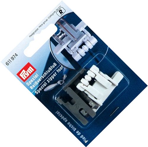 stopka do wszywania zamków krytych PRYM 611974 .