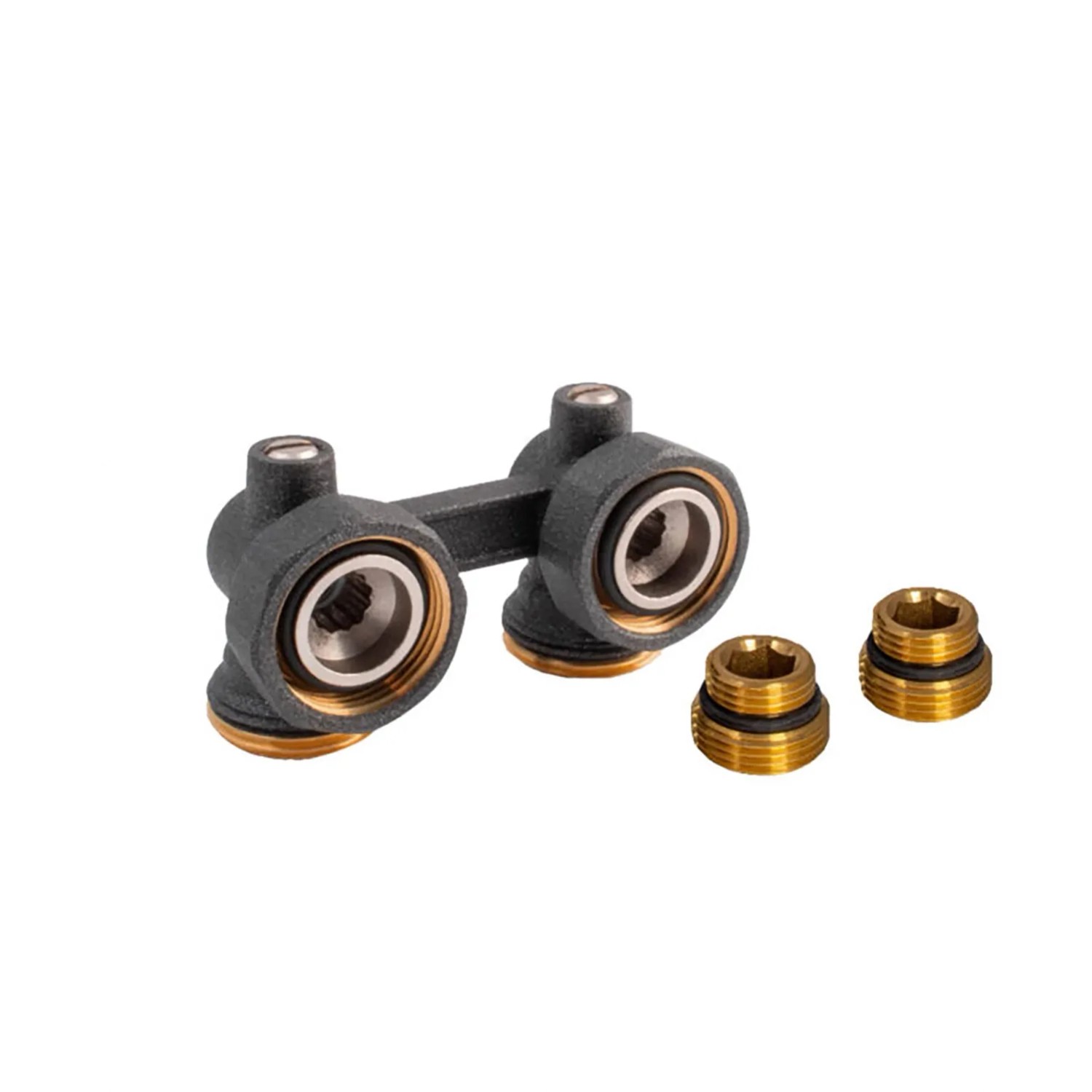 Idmar Przyłącze Kątowe grzejnika antracyt do typu V