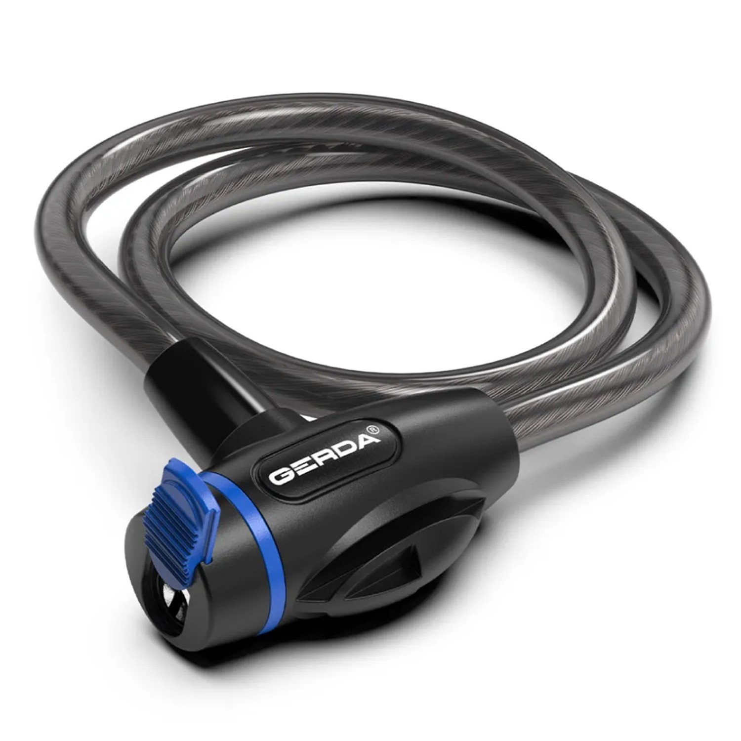 Gerda Zapięcie rowerowe FLEX 650/10T czarne