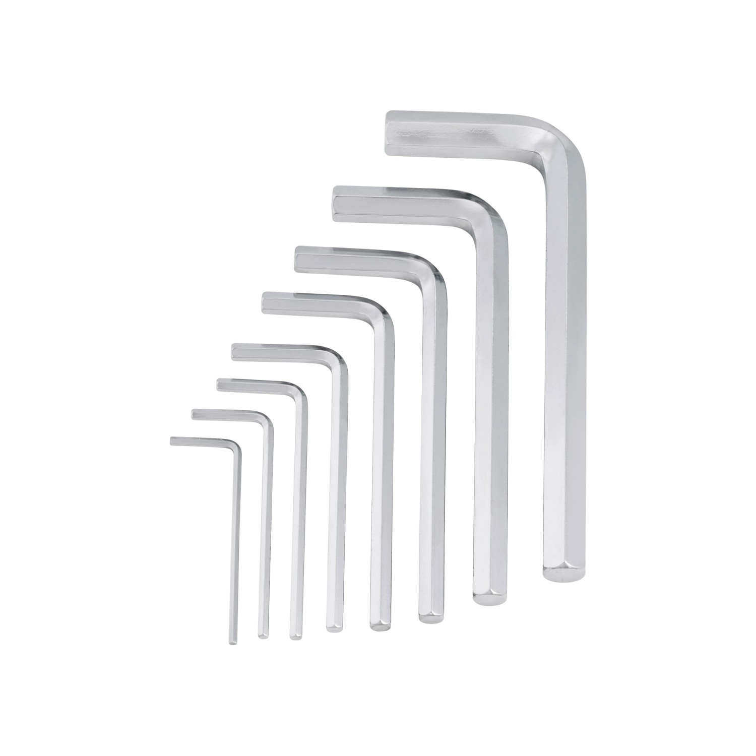 LUX-TOOLS Zestaw kluczy imbusowych 8-częściowy