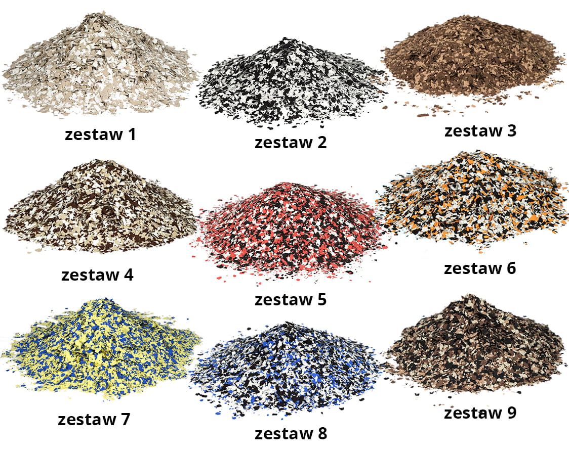 SIKA PŁATKI DEKORACYJNE DO POSADZEK 250G KOLORY