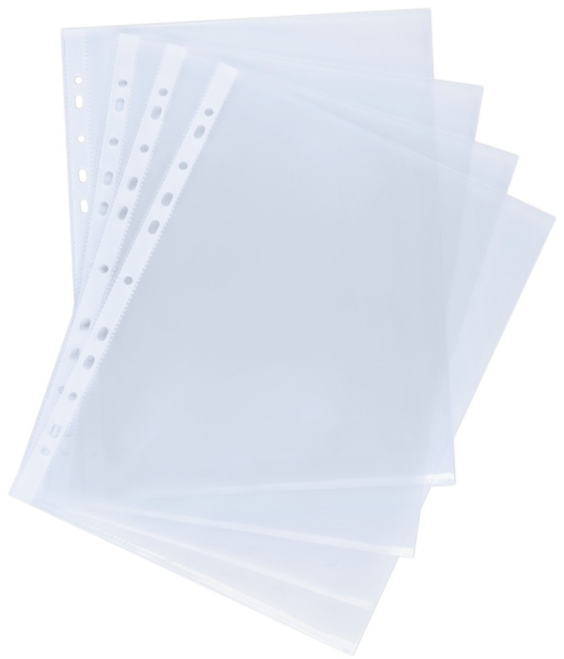 Koszulka krystaliczna Donau, na katalogi, A4+, 120μm, opakowanie 25 sztuk, transparentny