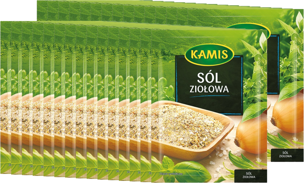 30x Sól ziołowa Kamis, 35g