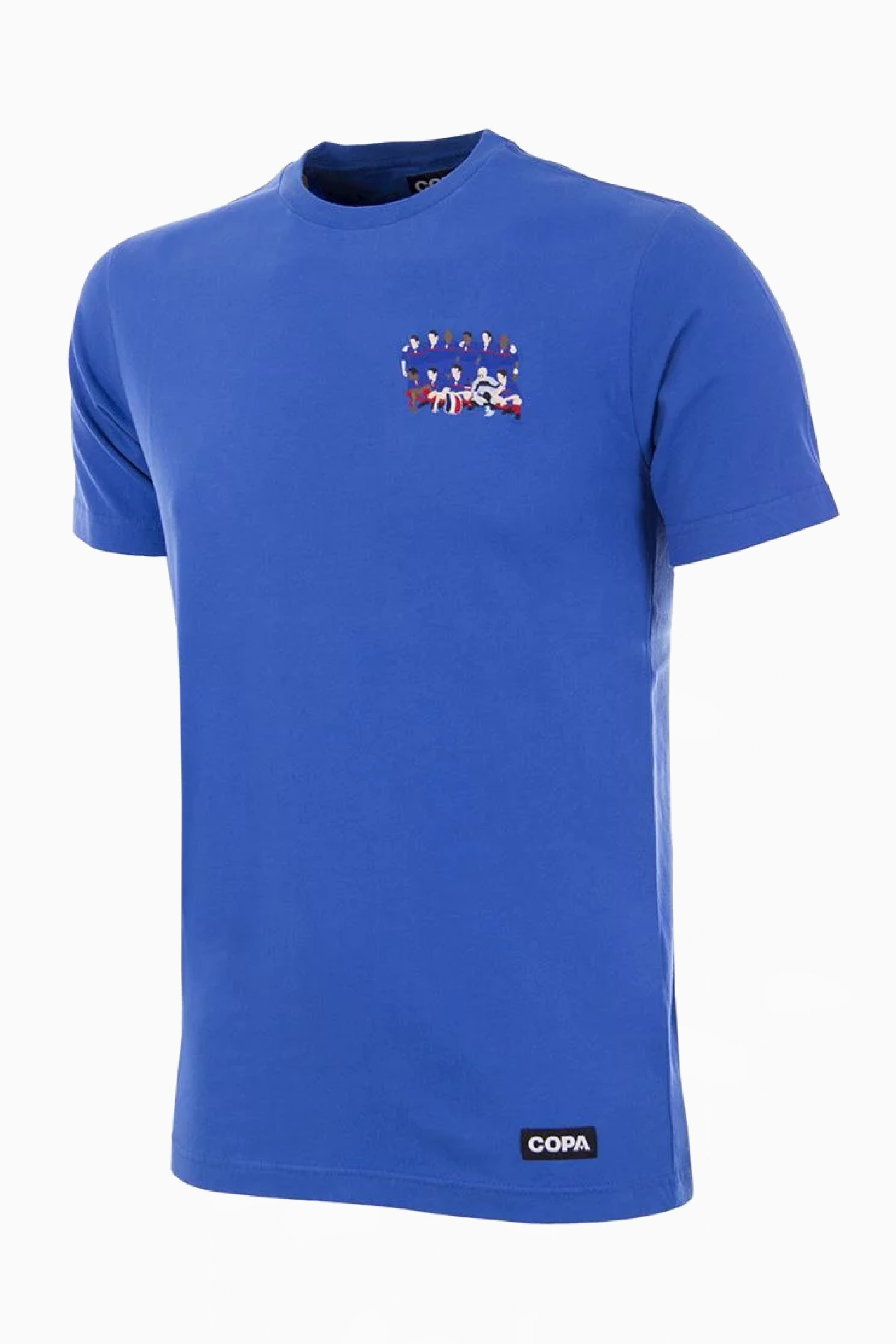 Koszulka Retro COPA France 2000 European Champions - Niebieski
