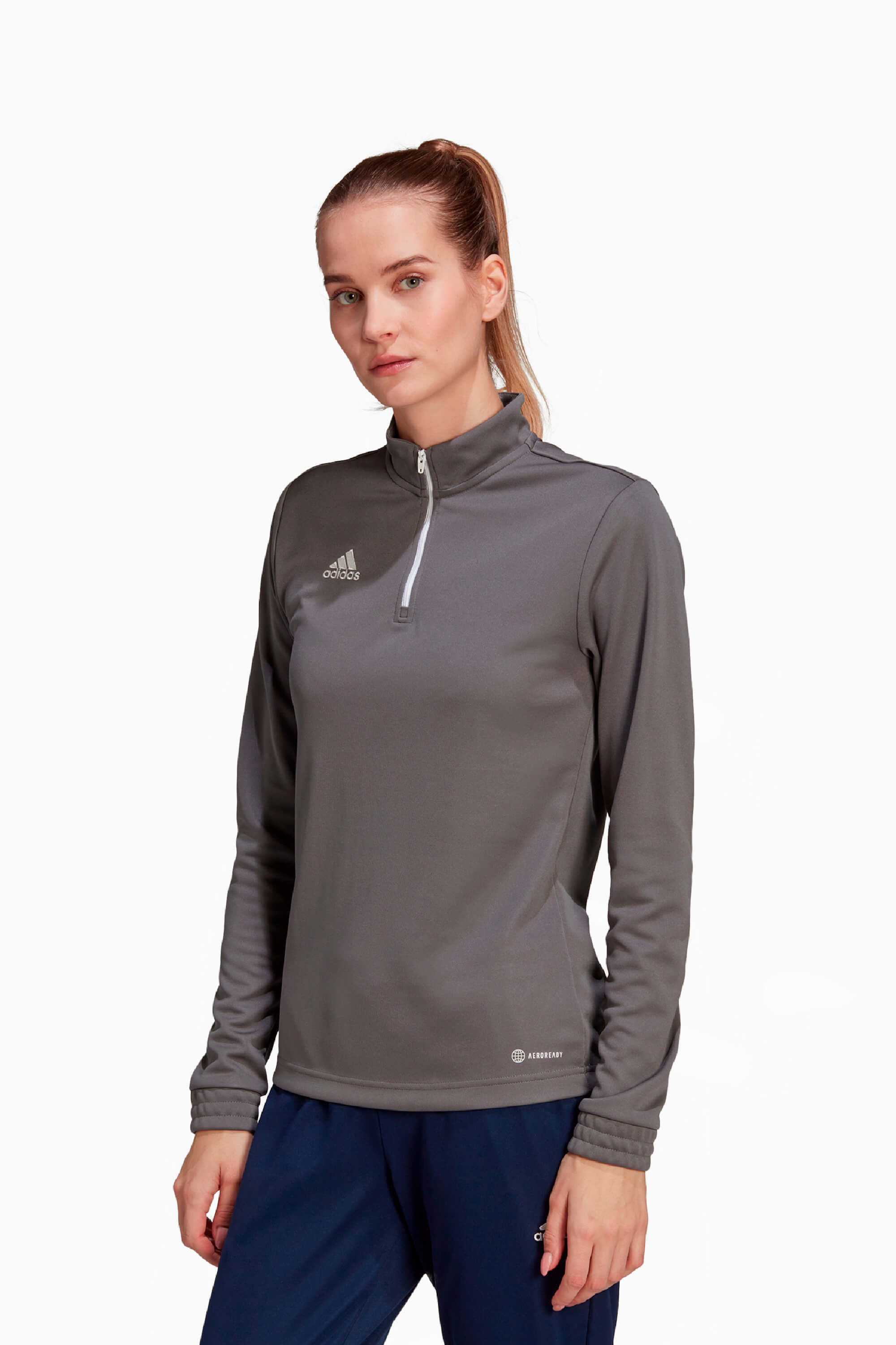 Bluza adidas Entrada 22 Training Top Damska - Szary