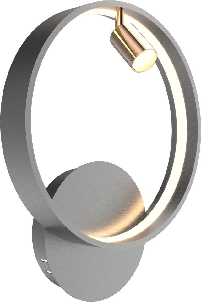 Altavola Design Spectra kinkiet 14W szary/złoty LA114/W_40_grey_gold