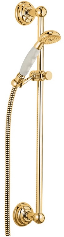 Kludi 1926 zestaw prysznicowy ścienny pozłacany 2710345