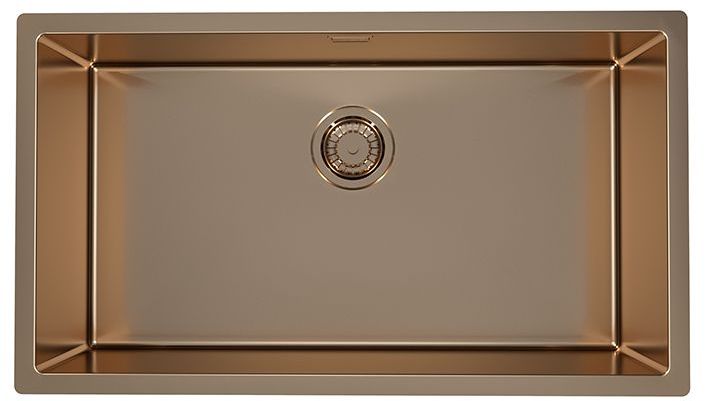 Alveus Monarch Quadrix 60 zlewozmywak stalowy 79x45 cm miedź 1122729