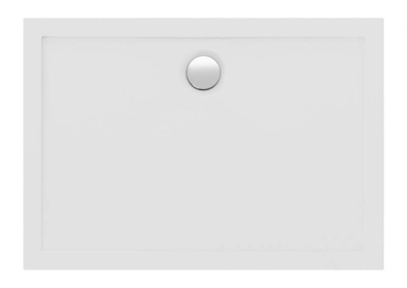 Polimat Lider brodzik 90x70 cm prostokątny biały 00267