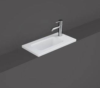 Rak Ceramics Joy umywalka 41 cm wpuszczana prostokątna biała JOYWB4106AWHA