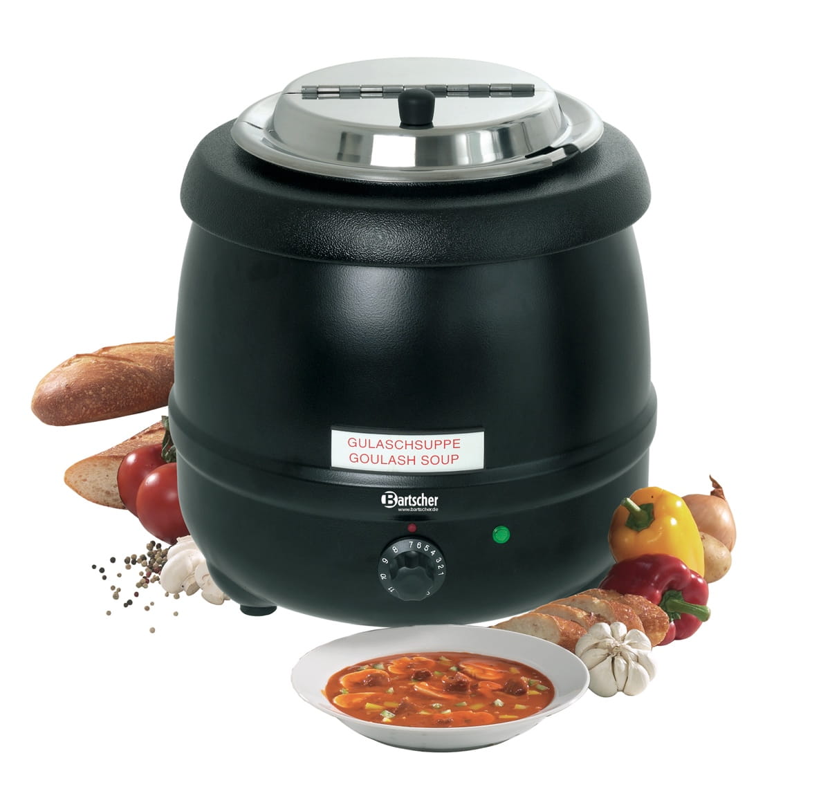 Kociołek elektryczny do zup i potraw 9L Bartscher