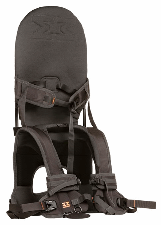 MiniMeis Nosidełko G4 dla dzieci do 18 kg wagi-Dark Grey