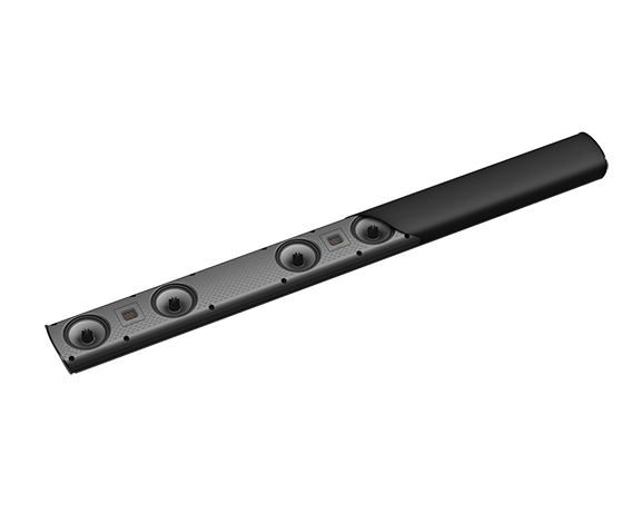 Soundbar goldenear technology supercinema 3d array x