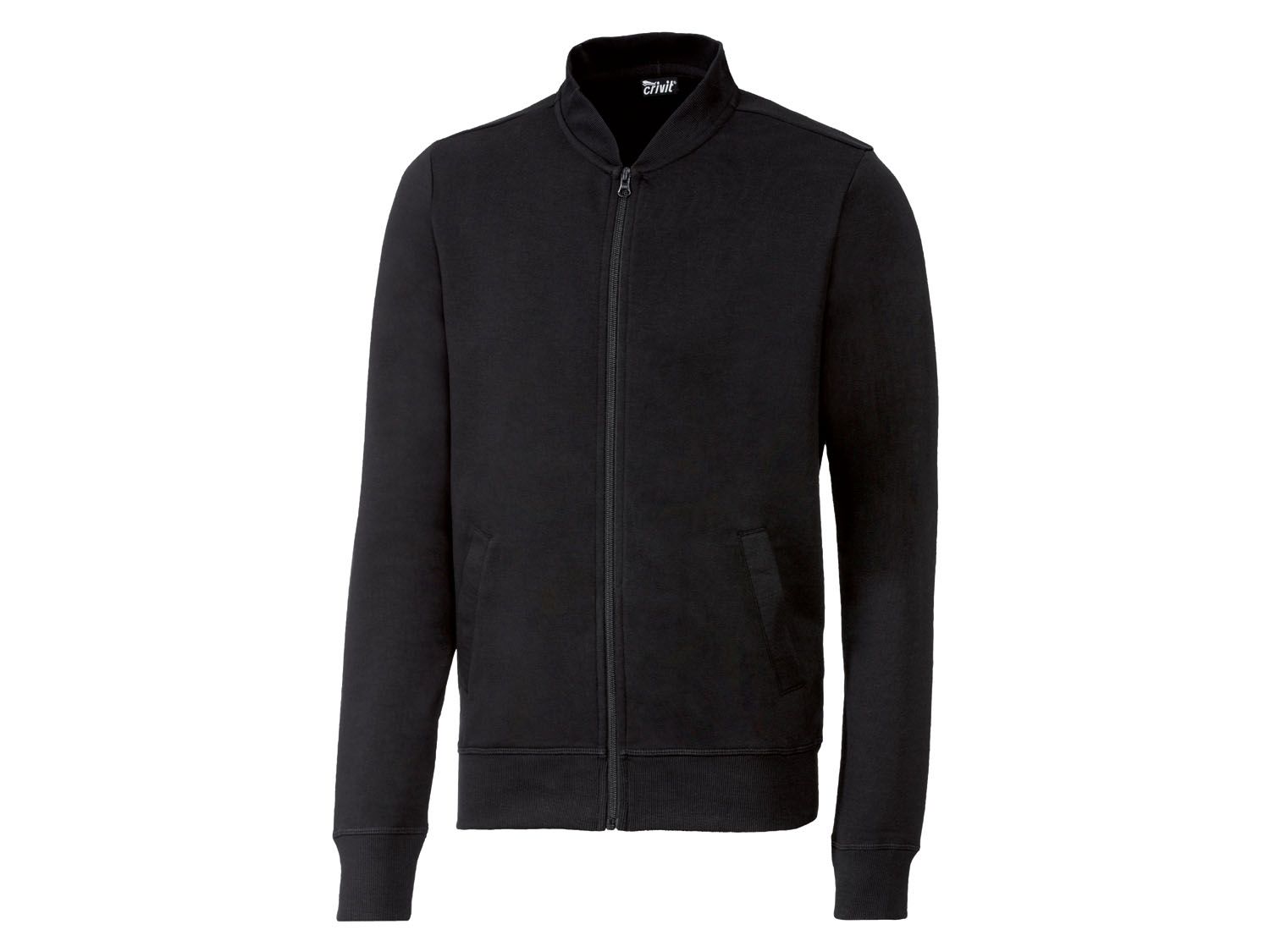 Crivit Bluza dresowa męska, 1 sztuka Czarny, S 44/46