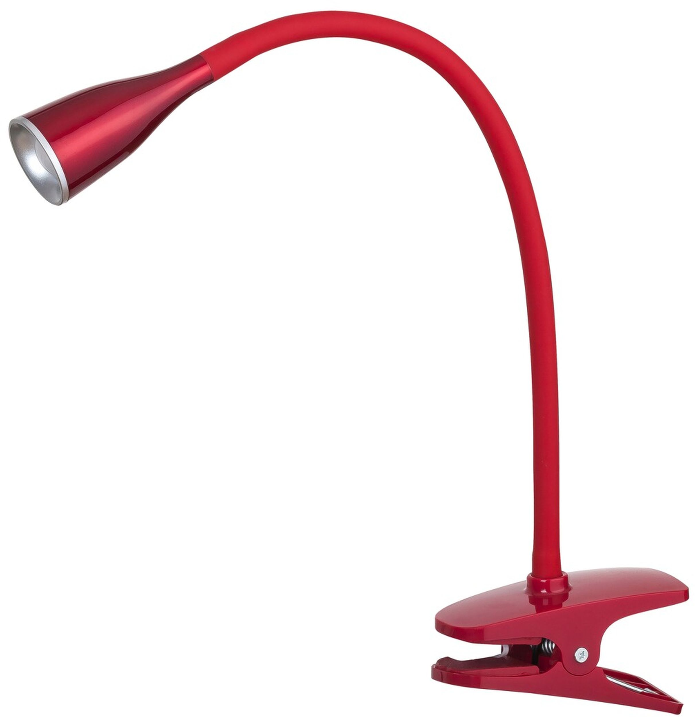 Darmowa Dostawa - Lampa biurkowa 1x4.5 W czerwona Rabalux Jeff 4198