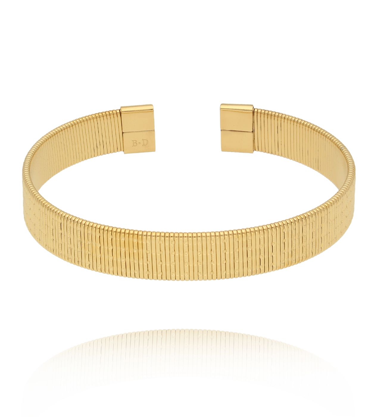 Bransoletka obręcz złota BSY0452 - By Dziubeka