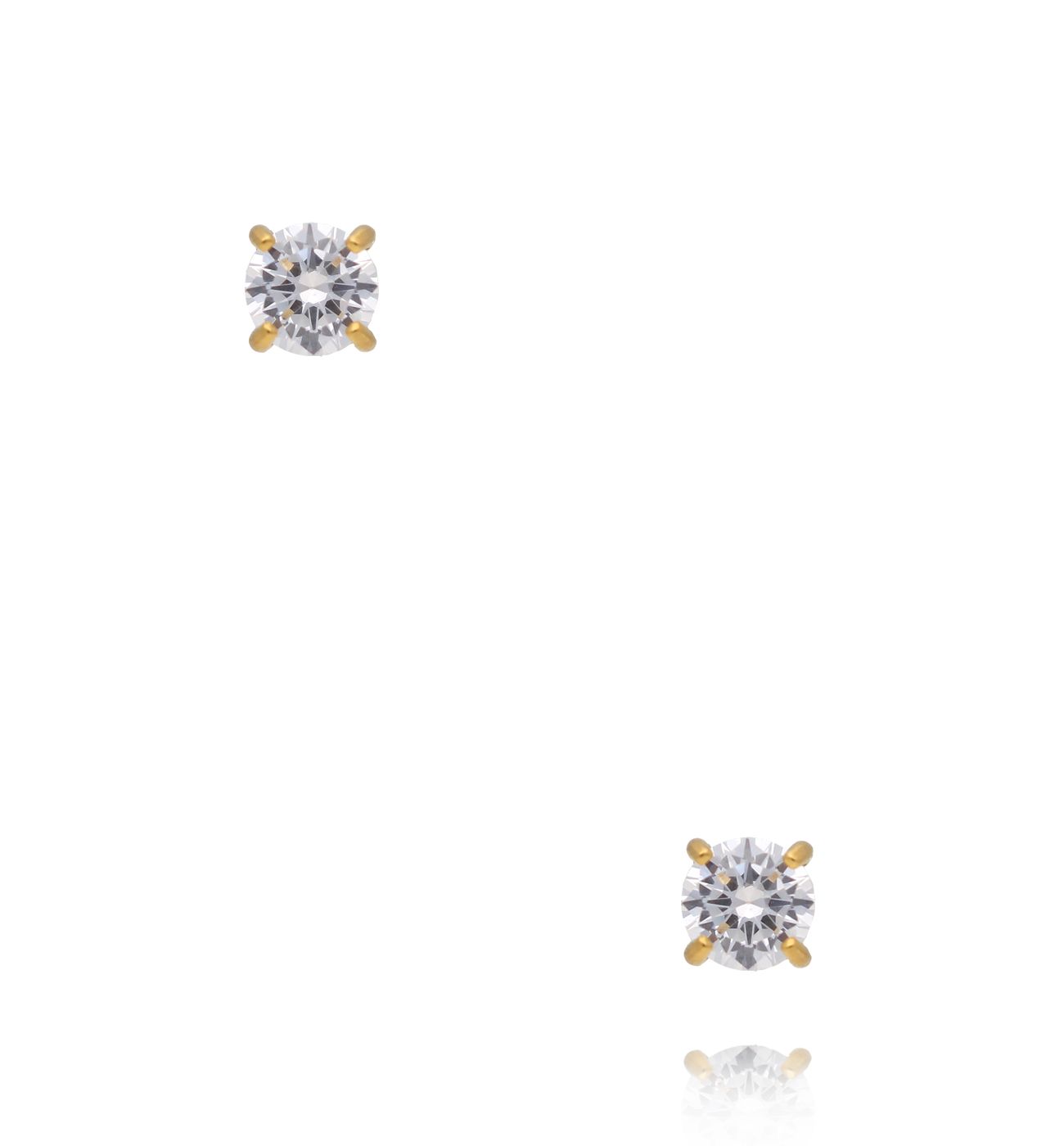 Kolczyki sztyfty z cyrkonią KSY0688