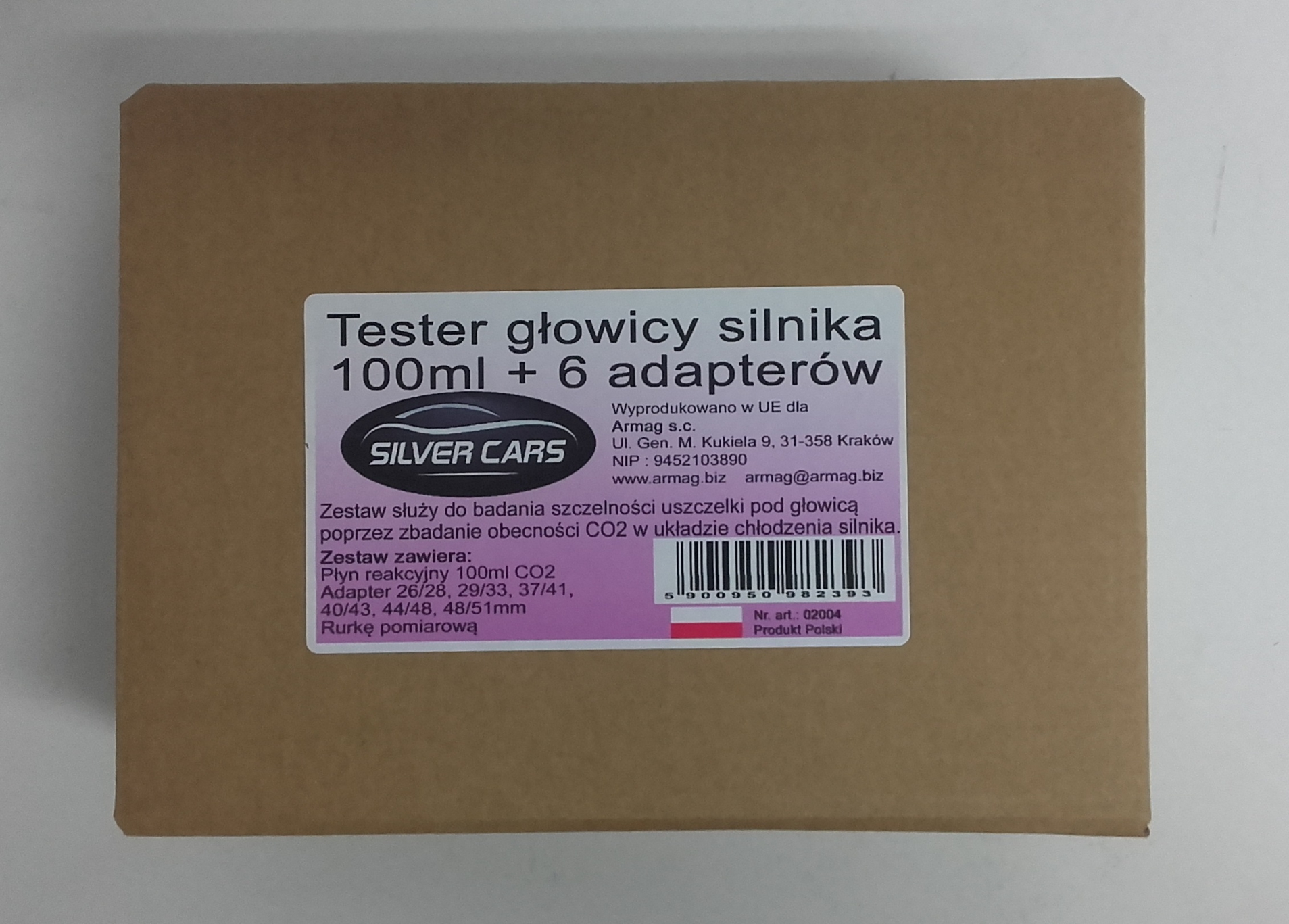 SILVER CARS TESTER SZCZELNOŚCI GŁOWICY 100ML - Petrostar