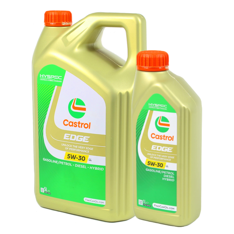 CASTROL EDGE TITANIUM FST 5W30 LL VW 504/507 C3 6L - Petrostar