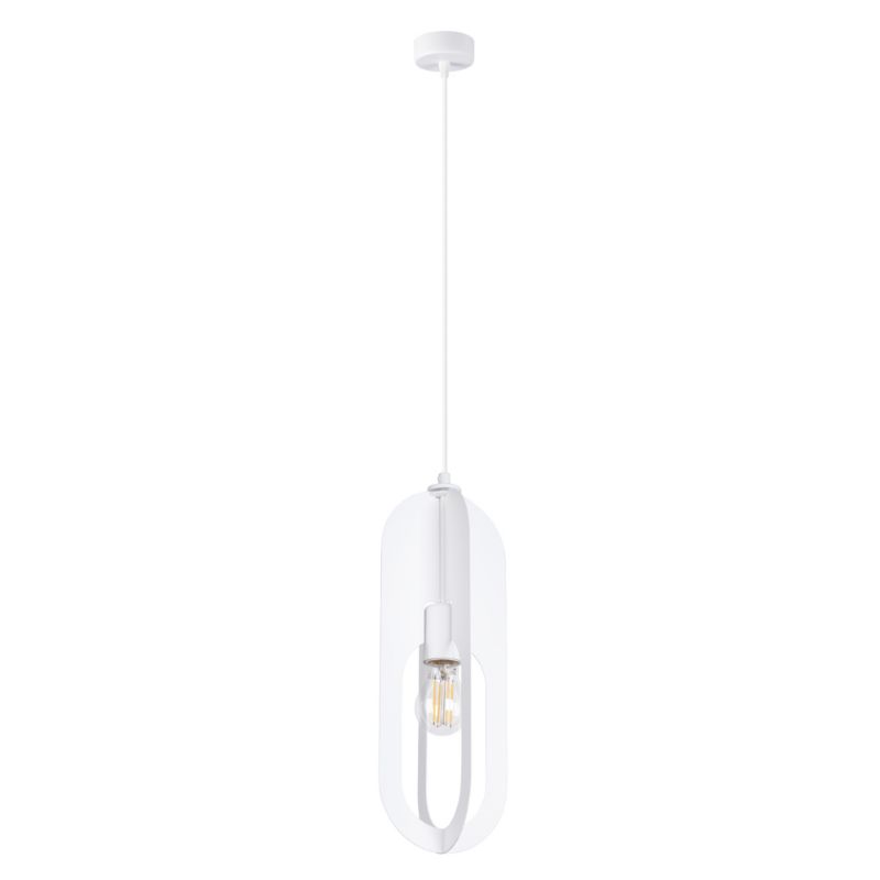 Lampa wisząca Sollux Lighting NICUS 1 biała 1 szt.