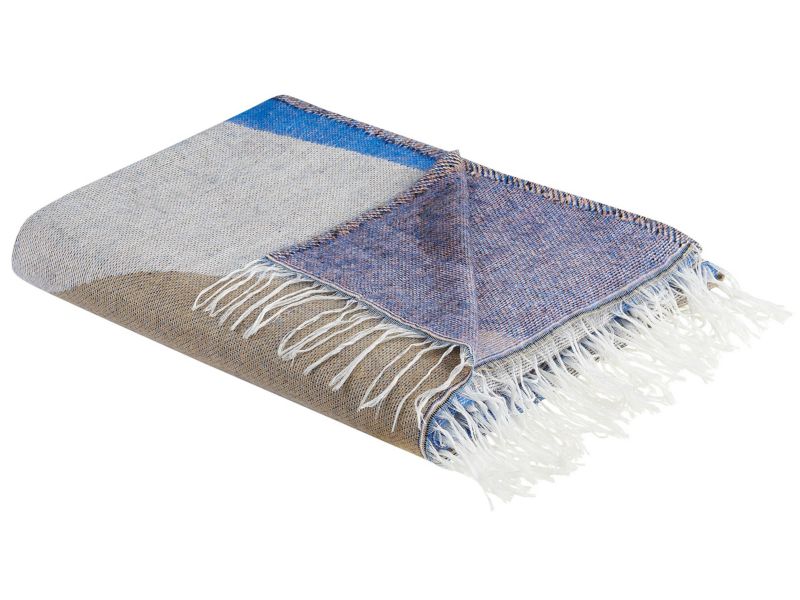 Koc Yaladi Tkanina 130 x 170 cm Kolorowy 1 szt.