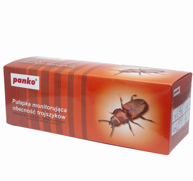 Pułapki klejowe na trojszyki wołki zbożowe i inne chrząszcze T-TRAP panko 15 szt.