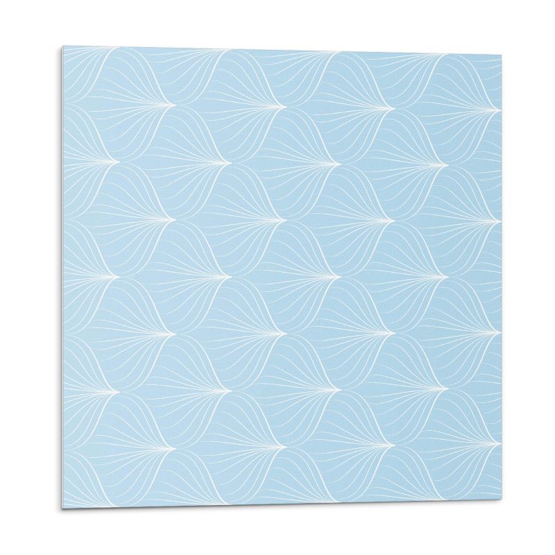 Kafelki samoprzylepne Wallfluent 50x50 cm Fale w łagodnym motywie 4 szt.