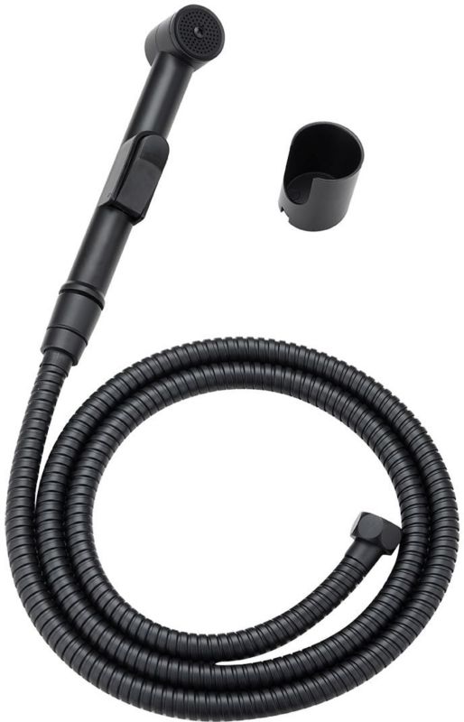 Słuchawka bidetowa Laveo Fen czarna antykamień 1 strumień 150cm 1 szt.